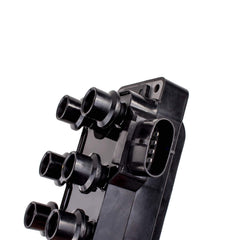 MAS ignition coil installed in engine bay demonstrating direct-replacement convenience