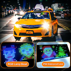 Maschsea close-up of LED matrix dots and grid detail for precise visuals