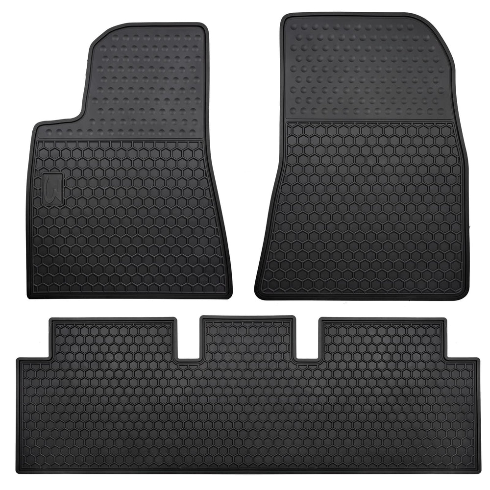 Matericuo front passenger mat full view showing coverage and protection