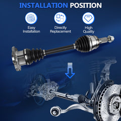 Maxfavor axle rubber boot and clamp detail protecting joints from contamination