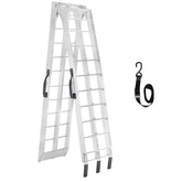 MAXIVAMN front folded ramp showing compact carry position and portability