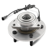 maXpeedingrods front hub assembly front view showing robust construction and fit