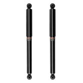 maXpeedingrods front view of rear shocks showing full assembly and fitment benefit