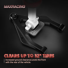 MAXRACING spacer close-up showing durable finish and corrosion resistance