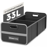 Maxtonne front view showing organizer layout and easy loading benefit