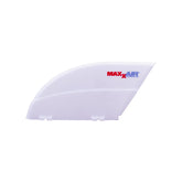 MAXXAIR front view of FANMATE showing rain protection and unobstructed airflow