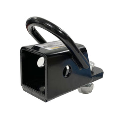 MAXXHAUL front view of bolt-on 2 inch receiver showing solid fit and secure towing