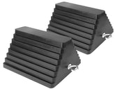 MaxxHaul front packaging view showing two chocks and durable construction benefit