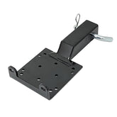 MAXXHAUL front view of hitch winch mount showing compact design and durability