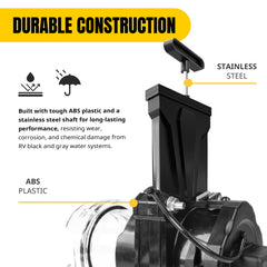 MAXXHAUL cap and seal detail demonstrating leak prevention and secure closure benefit