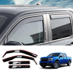 Maxzina front view on Ford Maverick showing precise fit and protection