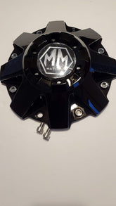 Mayhem center cap front view showing gloss finish and clean fit benefit