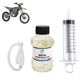 MBZ Moto front packaging showing complete Ultra Bee bleed kit and easy setup benefit