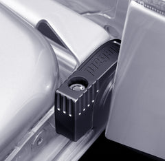 McGard 76029 close-up of lock mechanism showing stainless steel detail and durability