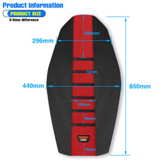MCHMFG stretched over seat during installation for easy fit benefit