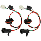 MDEOOSKY front view of two harnesses showing plug ends and benefit reliable replacement