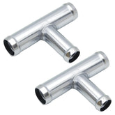MDEOOSKY front view of T pipe pair showing fitment and ready-to-install