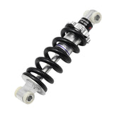MDEOOSKY front view of rear shock showing mounting points and solid construction beneficial for fitment