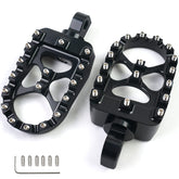 MDPROMCP front view of wide foot peg showing broad surface for stability
