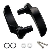 MDPROMCP front view of latch levers showing clean lines and fit benefit