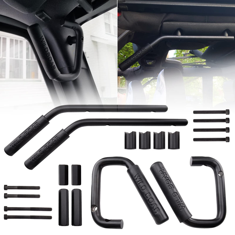 MEALAM front handle installed on Jeep providing sturdy entry support
