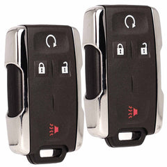 MechanMagic front view of key fob showing clear buttons and easy access benefit