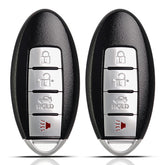 MechanMagic front view of two remotes showing button layout and compatibility benefit