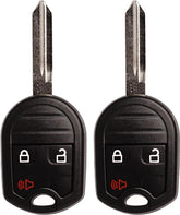 MechanMagic front view of two replacement remotes showing included pair and benefit of value
