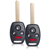 MechanMagic front view of two key fobs showing button layout and ready-to-program benefit