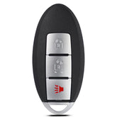 MechanMagic front view of fob showing buttons and ergonomic design benefit