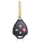 MechanMagic front view of HYQ12BBY remote showing button layout and fit