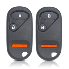 MechanMagic front view of two fobs showing buttons and compatibility benefit