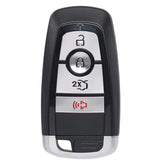 MechanMagic front view key fob showing 4-button layout and quick recognition benefit