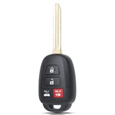 MechanMagic front view of key fob showing 4-button layout and easy operation