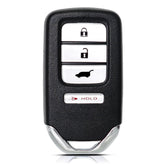 MechanMagic front view key fob showing buttons and ergonomic benefit