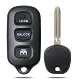 MechanMagic front view key fob showing buttons and fit, ensuring easy replacement