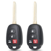 MechanMagic front view of two key fobs showing buttons and form for quick identification