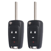 MechanMagic front view of two fobs showing button layout and fit benefits