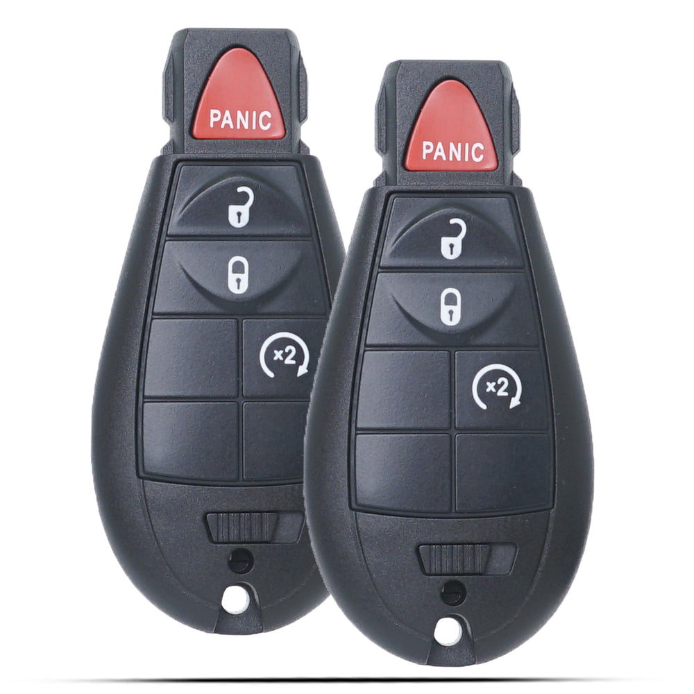 MechanMagic front view remote showing buttons and improved grip benefit