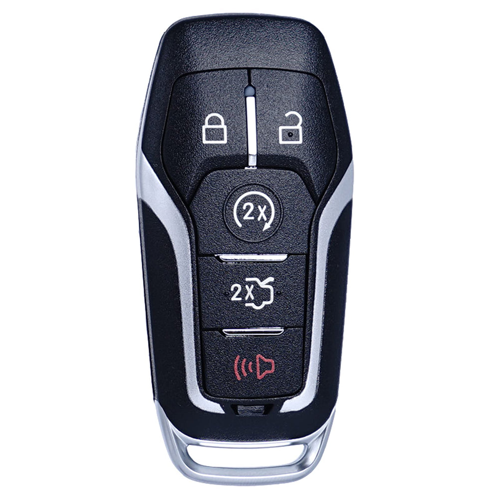MechanMagic front view of fob showing buttons and compact design benefits