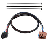 MECMO front connector showing plug and secure fit for quick installation