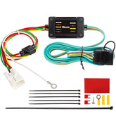 MECMO front connector and dust cover protecting trailer socket