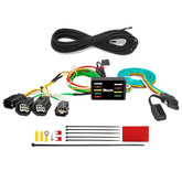 MECMO front connector overview showing plug and easy hookup benefit