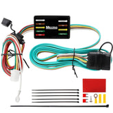 MECMO front connector overview showing plug for easy towing