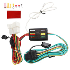 MECMO front connector showing plug face and ease of trailer hookup