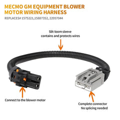 MECMO close-up of molded terminals highlighting corrosion-resistant contacts