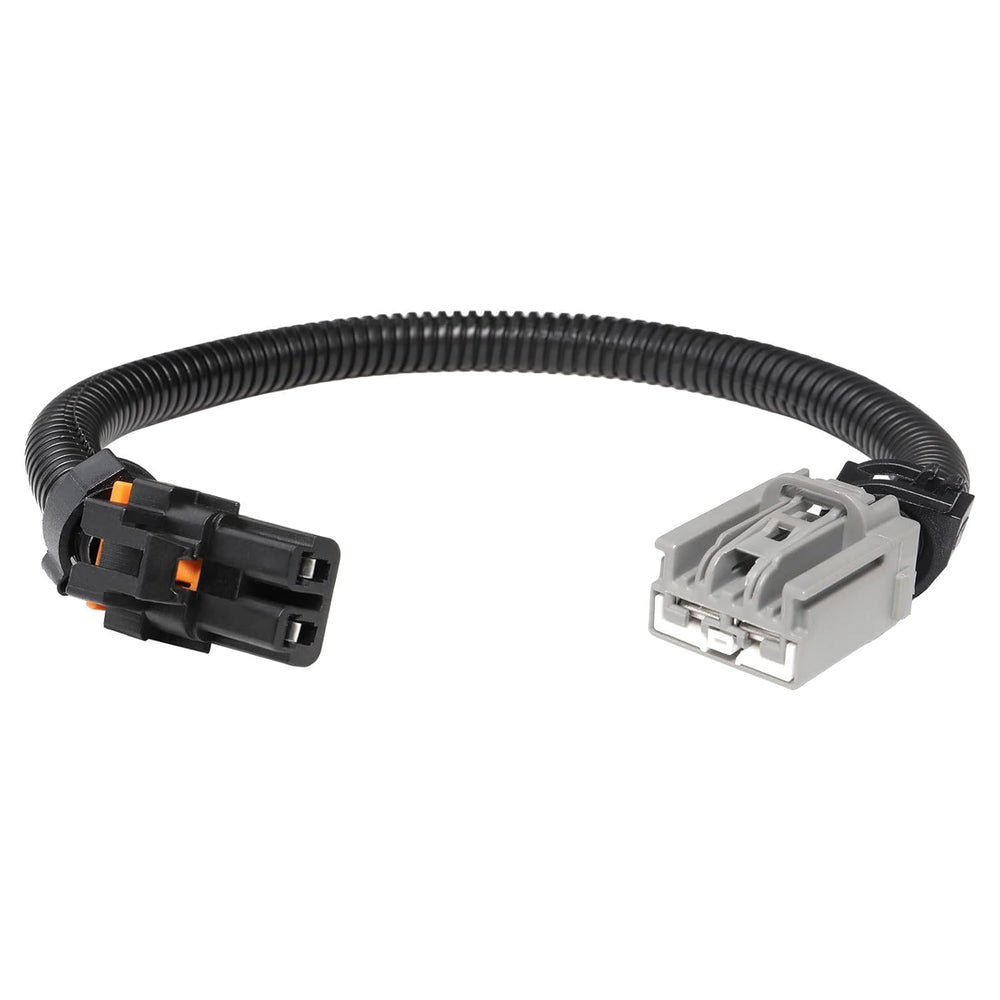 MECMO front connector view showing exact OEM-style plug for simple replacement