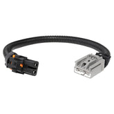 MECMO front connector view showing exact OEM-style plug for simple replacement