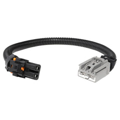 MECMO front connector view showing exact OEM-style plug for simple replacement