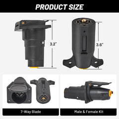 MECMO rubber grommet at cable entry protecting splice points from moisture